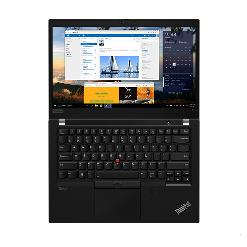 ThinkPad 联想 T14 14英寸高性能轻薄便携商务办公笔记本电脑 11代酷睿 i5-1135G7 16G 512G FHD