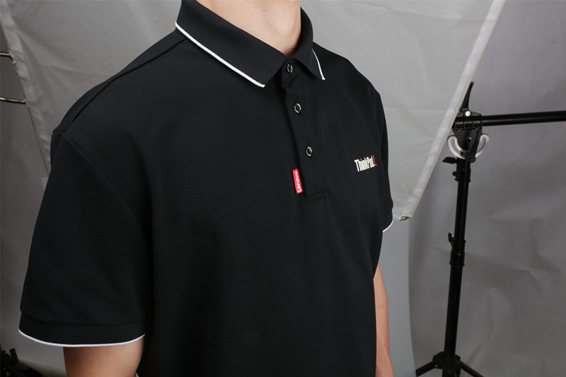 联想POLO短袖T恤-Thinkpad L-黑色 (XXXL)